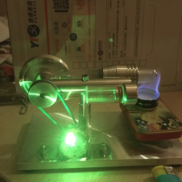 Генератор двигателя шатуна двигатель внешнего сгорания эксперимент по