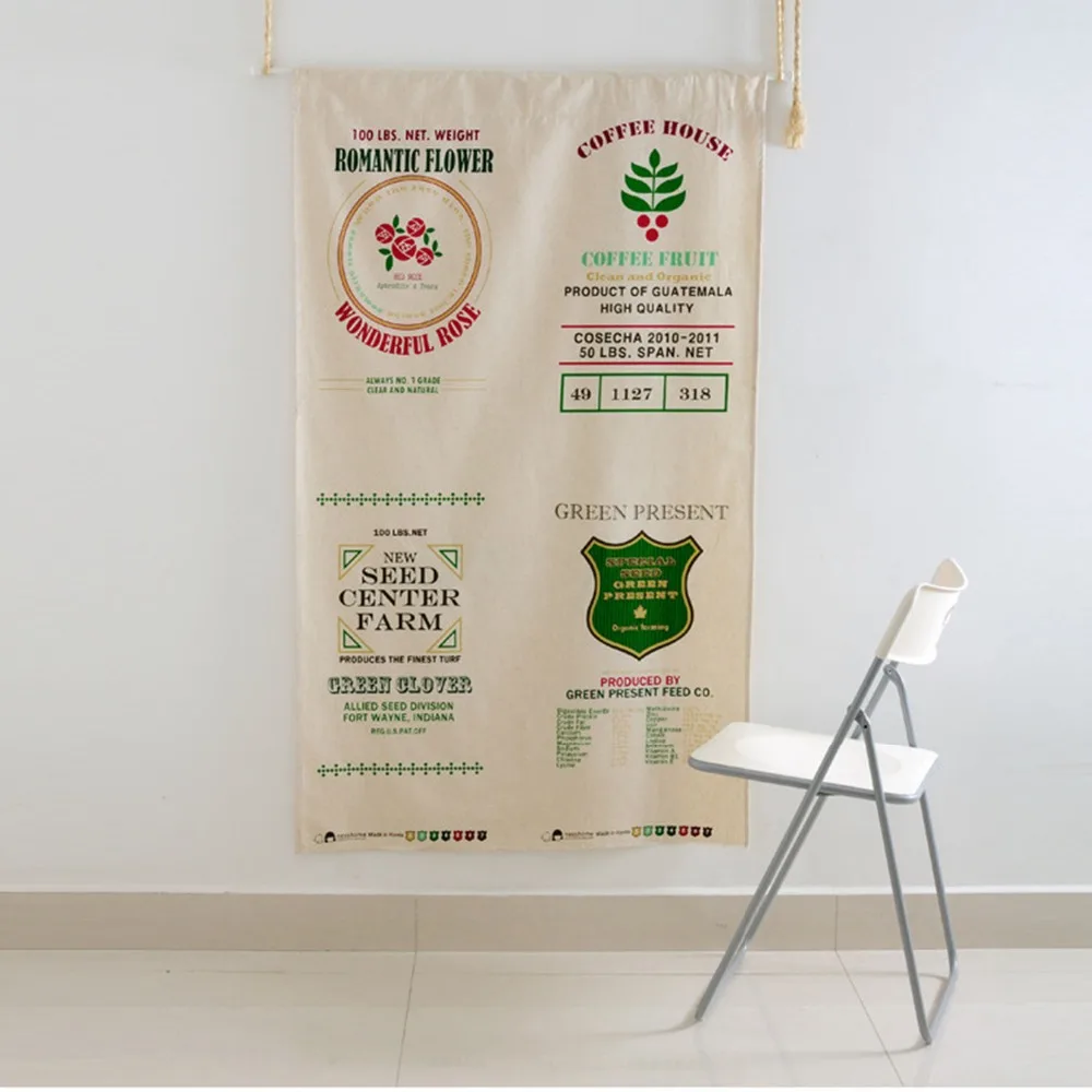 FUYA кухня Ресторан Декоративные половина занавес короткий французский кафе стиль