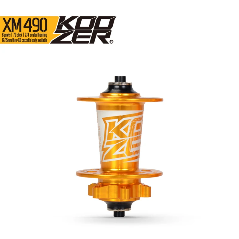 Передняя Ступица Koozer XM490 MTB дисковые тормозные передние ступицы QR 9x100 мм THRU 15x100 32