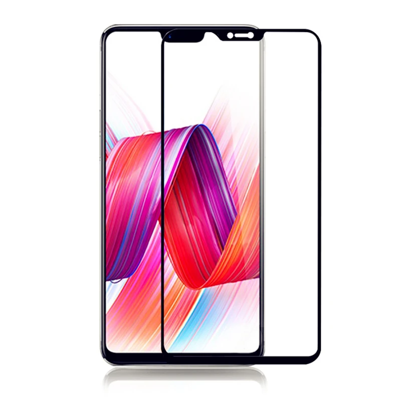 

Для OPPO R15 Защитная пленка для экрана Защитная пленка полное покрытие цветное закаленное стекло