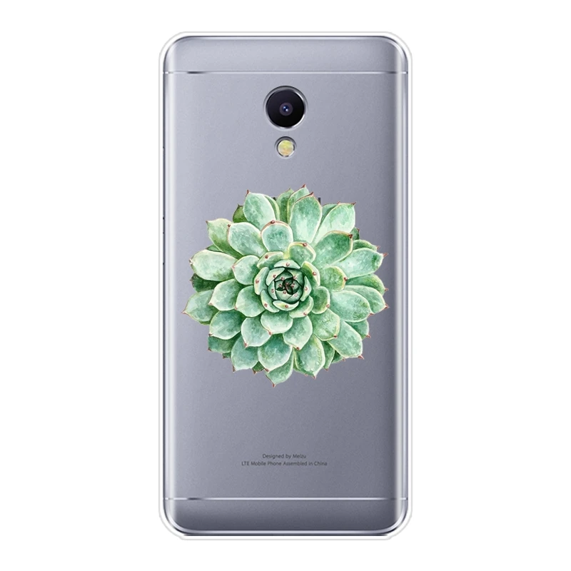 Мягкий силиконовый чехол для телефона Meizu M6 M6S M6T M5 M5C M5S M3 M3S M2 с цветами Note|Бамперы| |