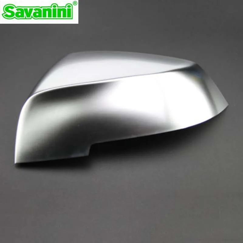 Savanini 2 шт. серебристые крышки из АБС пластика с боковым обзором для VW Beetle/CC/Golf 6/Golf