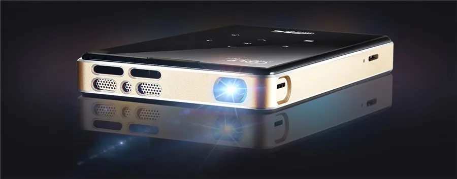 H96-P Android tv Box четырехъядерный мини-проектор DLP двухдиапазонный 5G wifi домашний видео кинотеатр Ultra HD Bluetooth 4 K портативный проектор