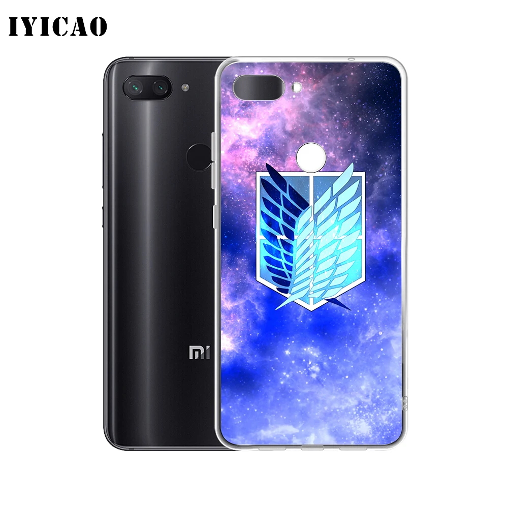 IYICAO Attack On Titan Logo Soft Silicone Phone Case for Xiaomi Redmi 4A 5A 6A Note 7 6 5 Pro Plus 4X Prime Cover | Мобильные