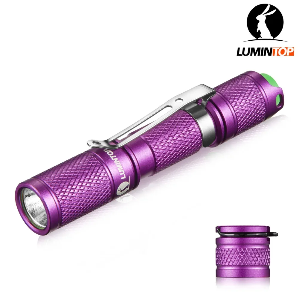 LUMINTOP Tool AAA 2019 Рождественский подарок 110 люмен брелок EDC мини фонарик с Cree XP G2 Led