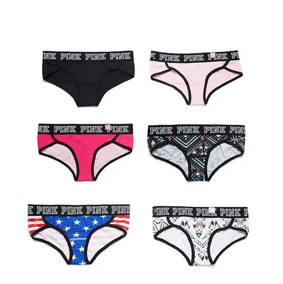 Женское нижнее белье pholeey элегантные хлопковые трусы с модным принтом на осень и