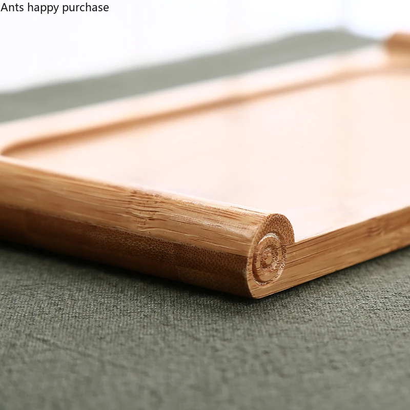 Бамбуковые чайные подносы кунг фу принадлежности чайный поднос столик со стоком