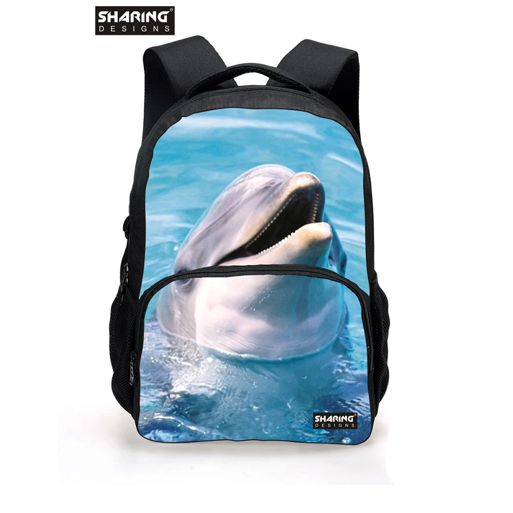 Модные мужские рюкзаки с животными 2017 школьный рюкзак 3D-принтом в виде зоопарка и