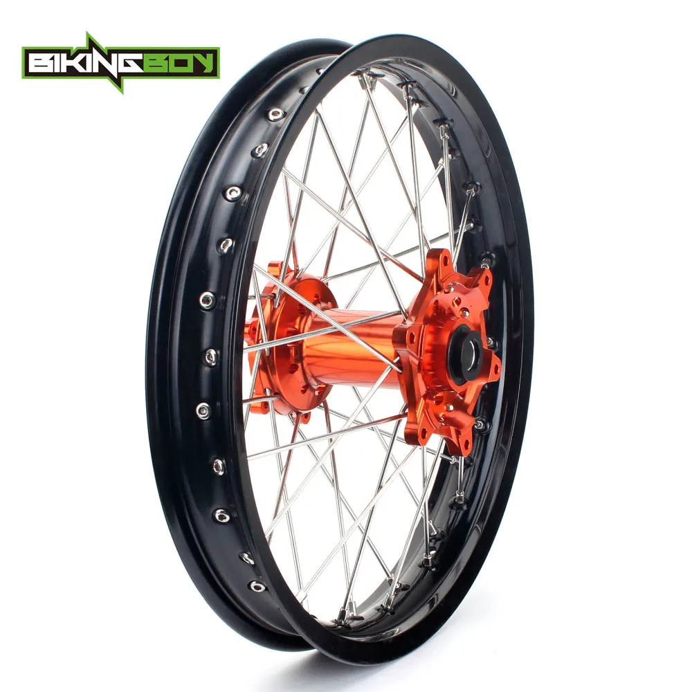BIKINGBOY 18 &quotMX внедорожный обод заднего колеса концентратор 36 спиц для KTM SX125 SX150 SX250