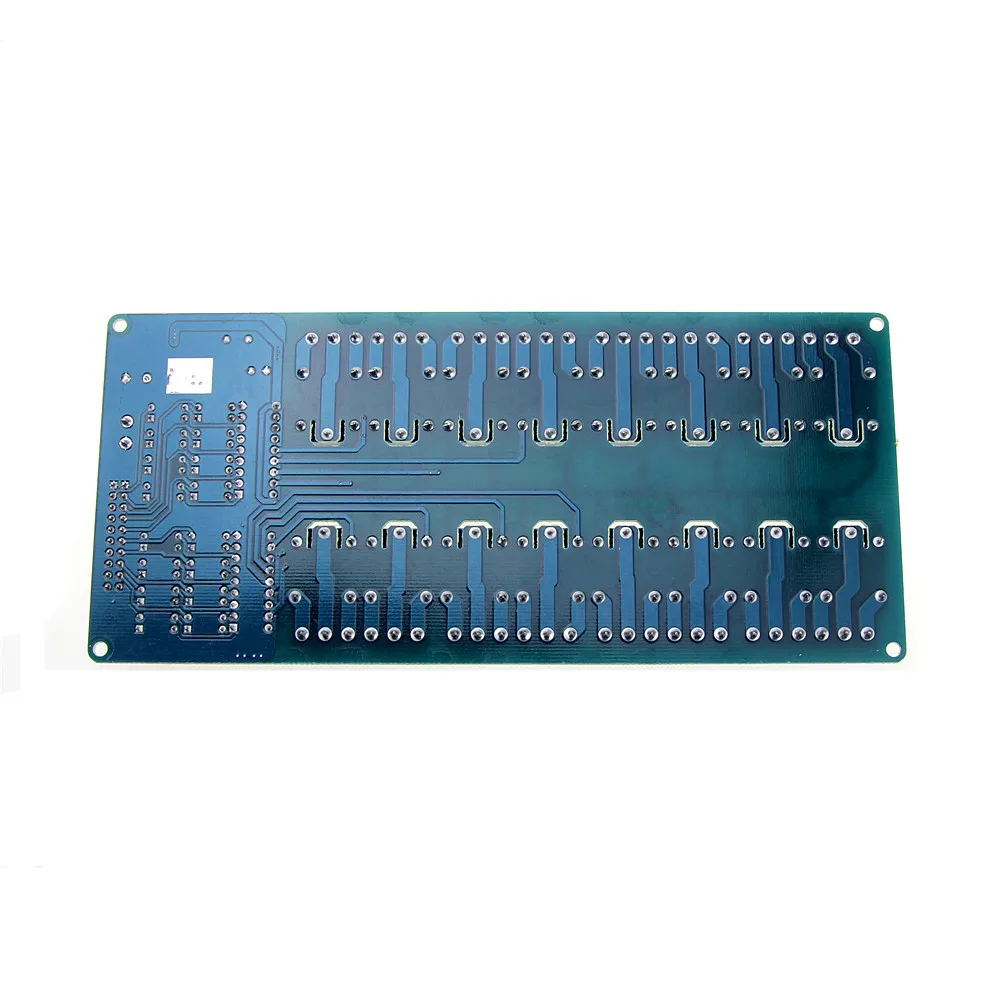 DC 5 в 12 В 16 канальный релейный модуль Интерфейсная плата PIC ARM DSP PLC с защитой для оптронной пары LM2576 мощность 16 каналов