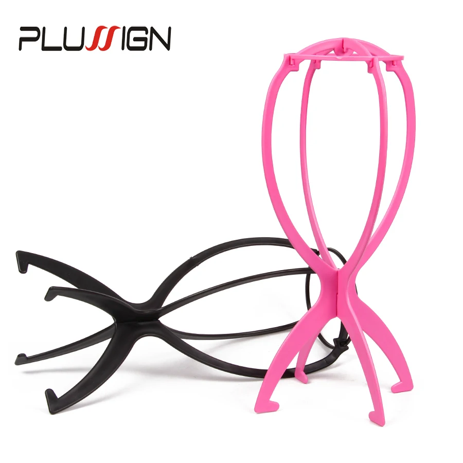 Plussign 1 шт. Стенды для париков пластиковый манекен для шляп Болванка под парик держатели 17X36 см манекен голова/подставка Портативная подставка для парика стенд