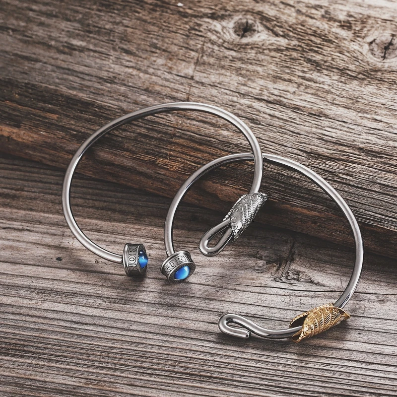 Винтажные готические Мужчины ювелирные изделия из нержавеющей стали мужские s