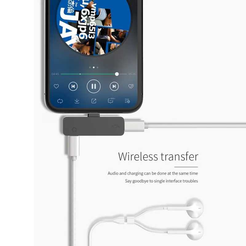 Фото 3 in 1 Zinc Alloy Bracket Adapter Converter for Lightning to Charging Music Dual Ports iPhone 7 8plus 8X Мобильные телефоны и 3 in 1 Zinc Alloy Bracket Adapter Converter for Lightning to Charging Music Dual Ports iPhone 7 8plus 8X Мобильные телефоны и