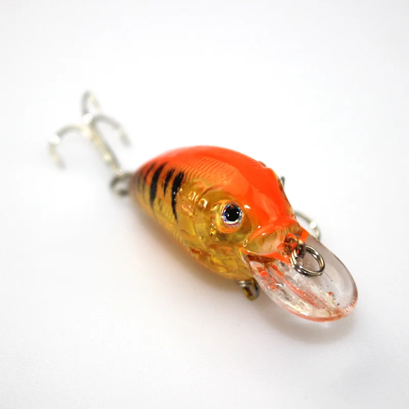 1 Шт. Мини Рыбы Приманка Рок Приманки Крючки Бас Снасти Бионический 4.1 г 4.5 см цвет 4