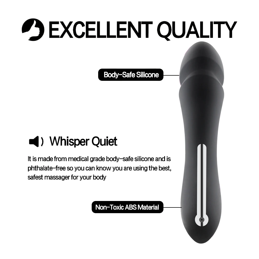 Женская мастурбация большая голова Пенис Вибратор клитор тихий Волшебная