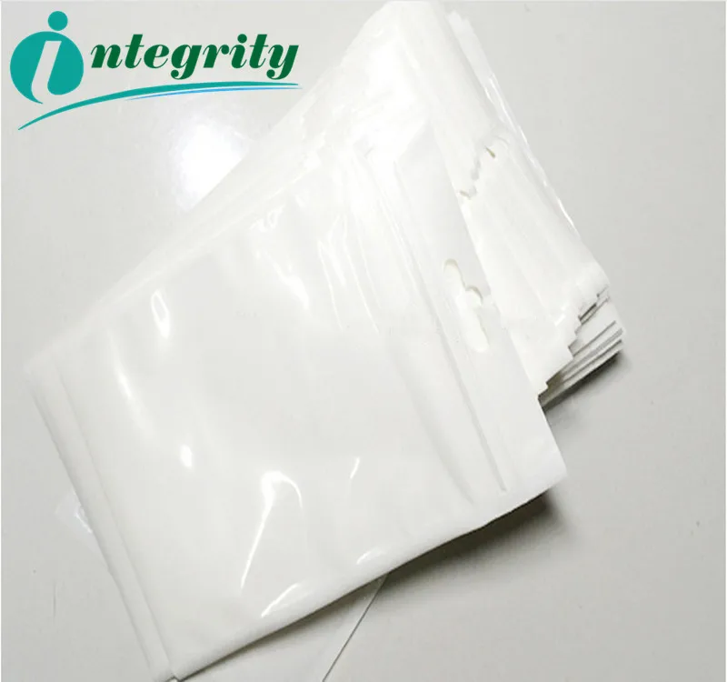 

INTEGRITY 16*24cm 800ps High qualitY White/clear Self Seal Plastic Packaging Storage Bag Zipper lock Clear Dustproof Storage Bag