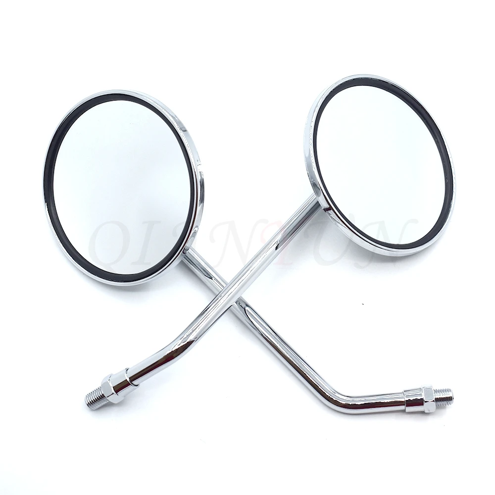 

Universal 10mm motorcycle round mirror motorcycle rearview mirror for Yamaha R1 R6 R125 R15 FZ16 FZ1 MT09 MT07 FZ6 XJR1300