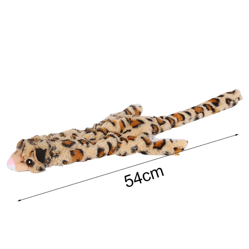 1PC Soft Fleece Bite Assistance Squeak Toys for Dog Accessories Animal Pattern Chew Durability Pet | Дом и сад