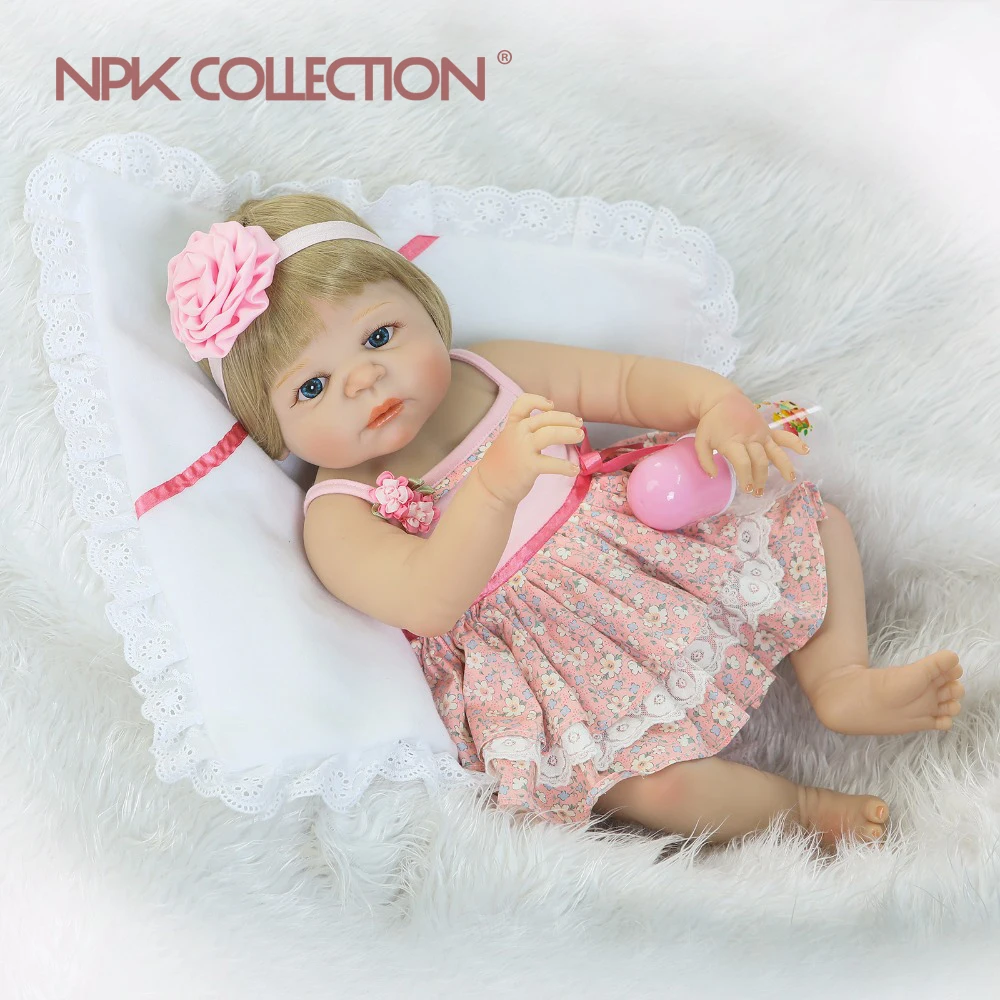 Кукла новорожденная NPK мягкая силиконовая на ощупь новое поступление|real reborn