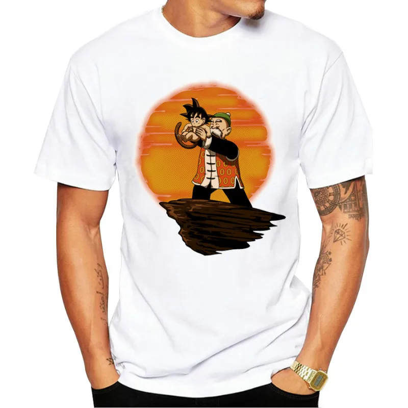 Dragon Ball футболка Для мужчин лето Z Супер сын Гоку Slim Fit Косплэй футболки аниме Homme |