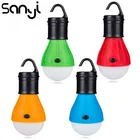 Переносной подвесной фонарь для палаток, светодиодный светильник для пеших прогулок, рыбалки, кемпинга, уличное рабочее освещение с крючком, Прямая поставка