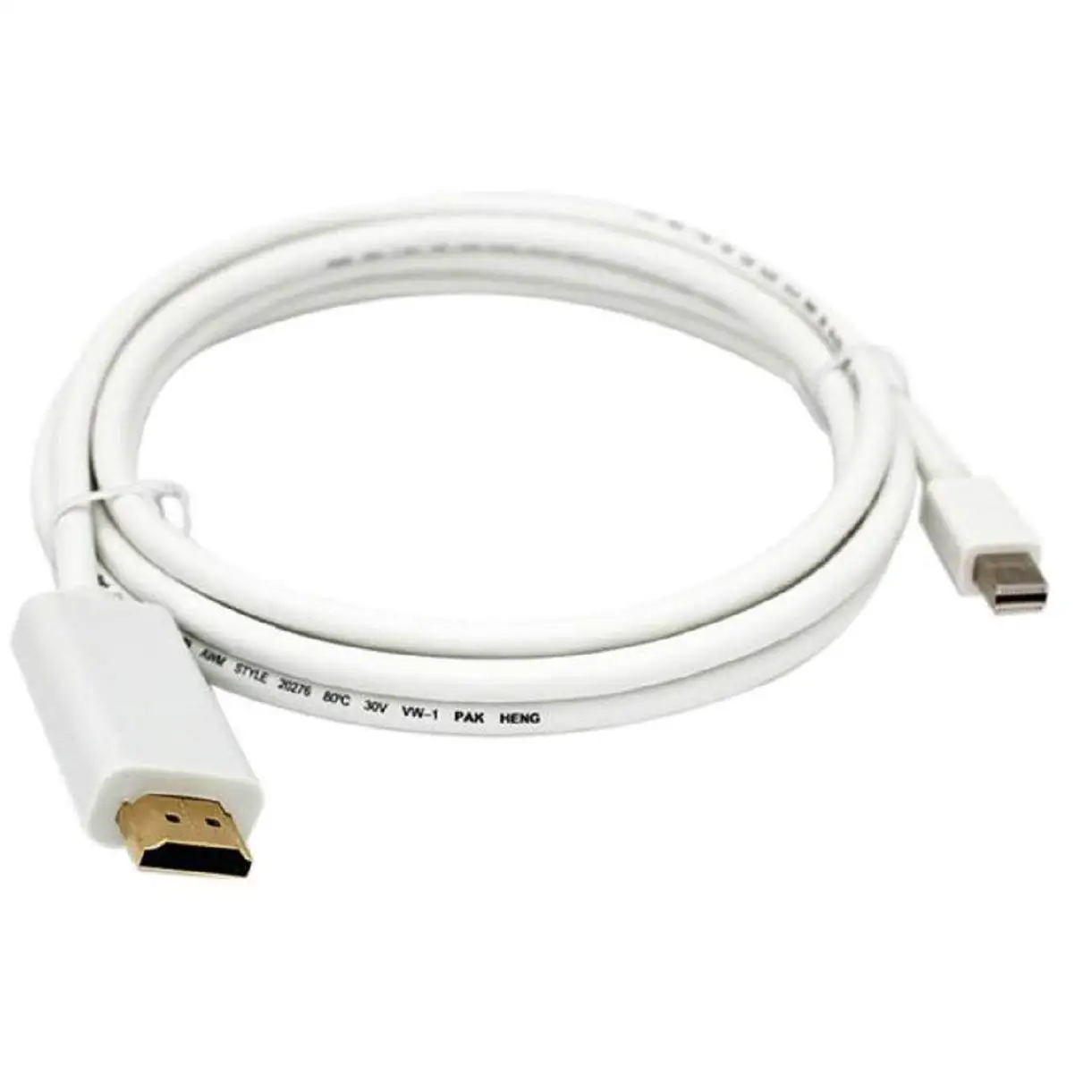Новый Male 1 8 м мини кабель DP HDMI Thunderbolt Mini Displayport к адаптеру для Macbook Pro Air Для iMac| |