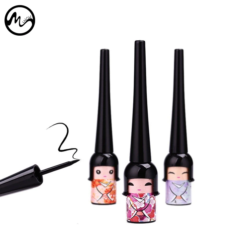Жидкая подводка для глаз MINCH Doll 1 шт. милая водостойкая ручка макияжа женские