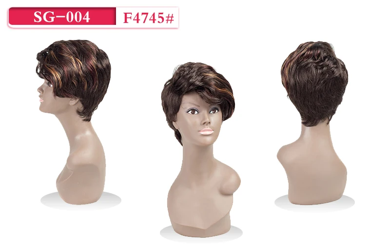 Miss Rola синтетические парики для женщин Fs4745# короткие прямые парики женские 1 шт 87 г Kanekalon низкотемпературные волокна парики 3 цвета