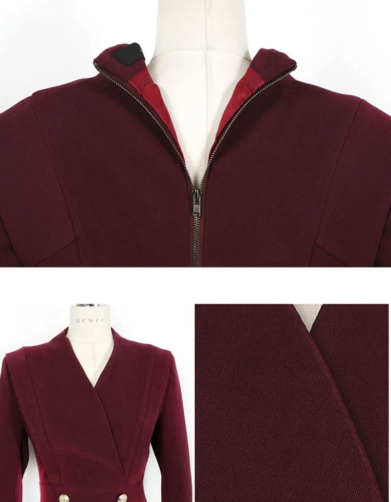 Сексуальное двубортное облегающее рождественское платье OL элегантное женское в