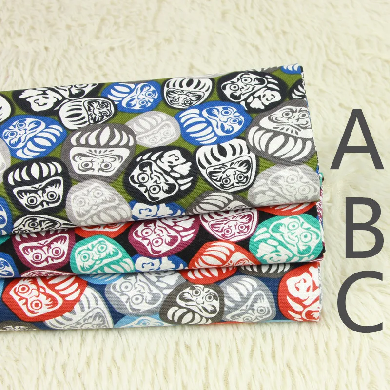 Оригинальный дизайн 3 цвета японская традиционная культура кукла Дарума буддизм