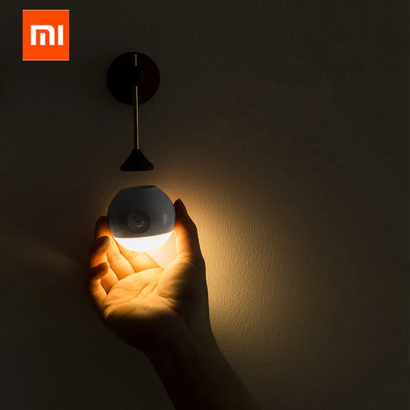 Xiaomi Mijia sothing Sunny Smart Sensor Ночной свет инфракрасная индукция USB зарядка Съемная