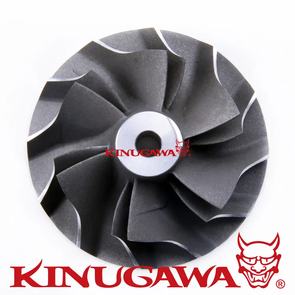 Kinugawa турбо компрессор колеса 37 97/49 мм плоский задний для Mitsubishi TD04-11G Pajero/для BMW Opel |