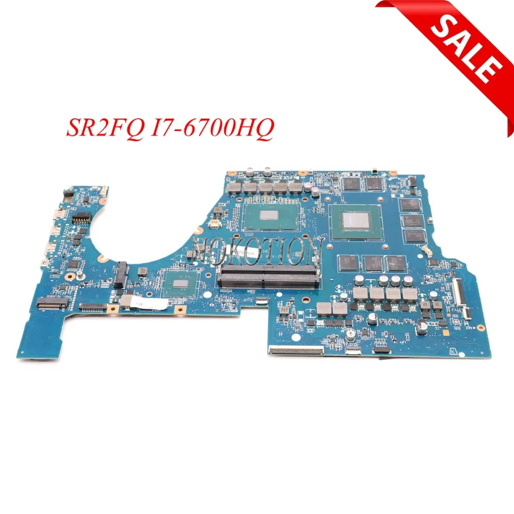 

862263-601 862263-001 G38D DAG38DMBCC0 Laptop motherboard For HP OMEN 17-W 17-w151nr SR2FQ I7-6700HQ N17E-G2-A1 GeForce GTX 1070