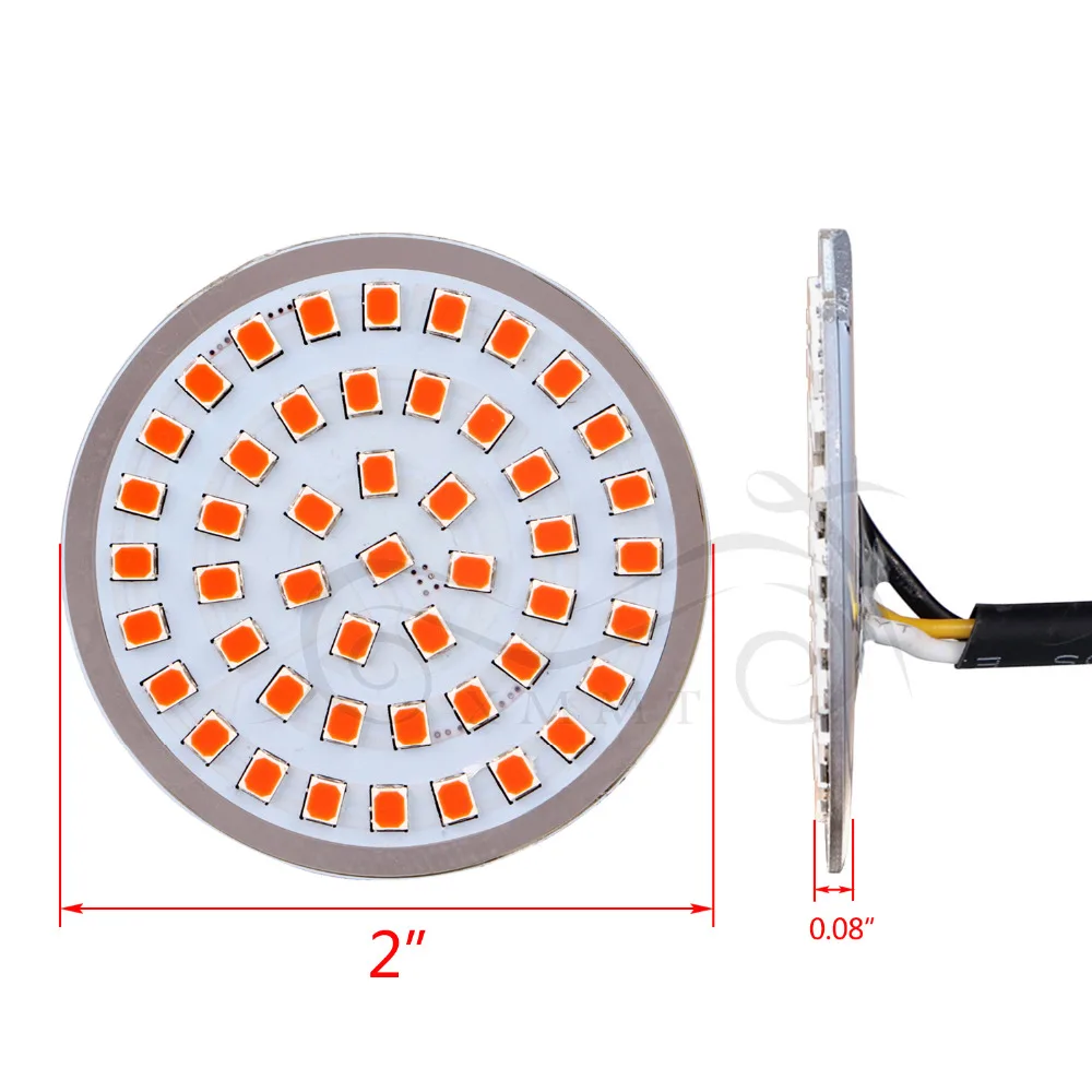 Motorcycle 1157 LED Inserts Red Turn Signal w/ Running Light For Harley Touring Sportster 2014-2017 Dyna 2012 - 2017 |