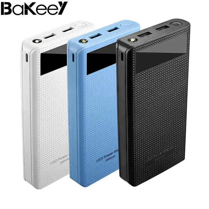 Высокое качество Bakeey Q C 3,0 Тип C 7x18650 батарея двойной USB DIY Внешний Аккумулятор Чехол комплект коробка для смартфона