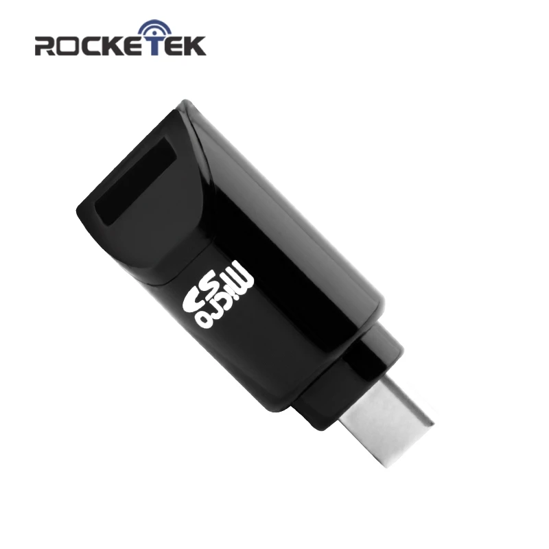 Rocketek Тип c usb 2 0 otg телефон тип-c устройство чтения карт памяти Адаптер для micro SD TF ПК