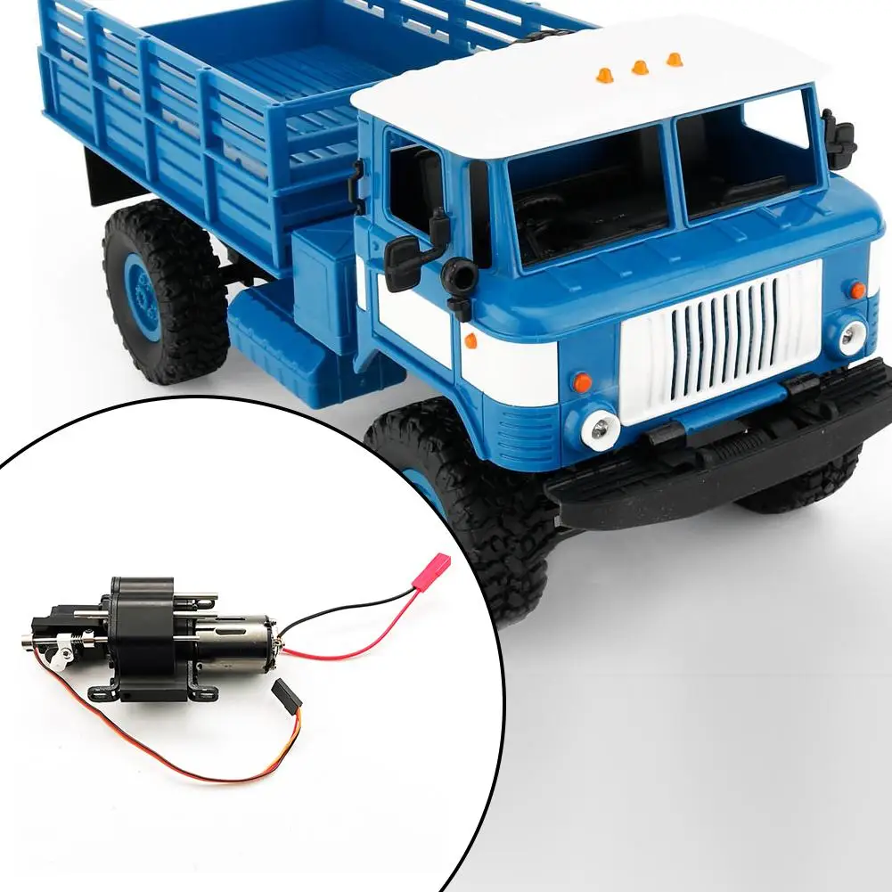 Сверхмощная цельнометаллическая коробка передач для WPL JJRC MN 4WD 6WD RC автомобиля