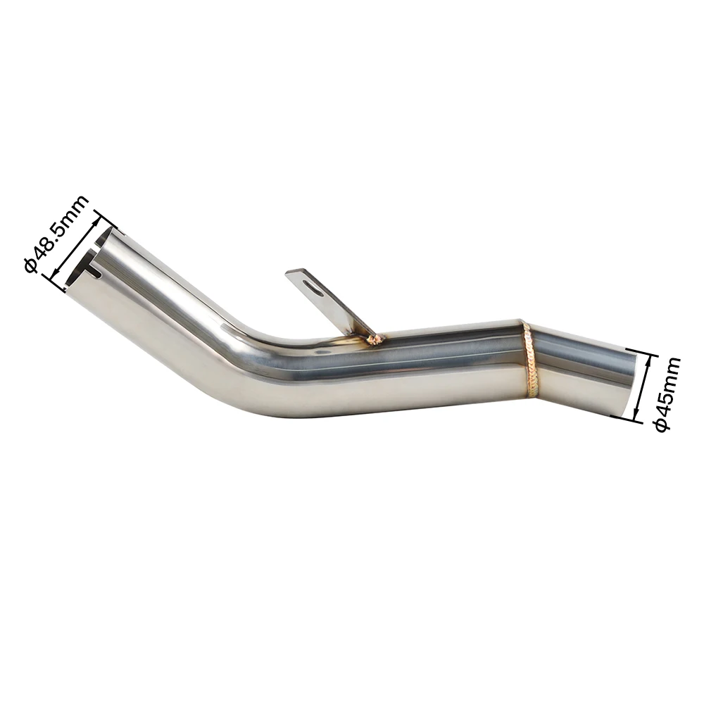 Выхлопная труба для Suzuki GSXR600 GSXR750 GSX R600 R750 R GSXR 600 750 2008 2009 2010 выхлопных среднего