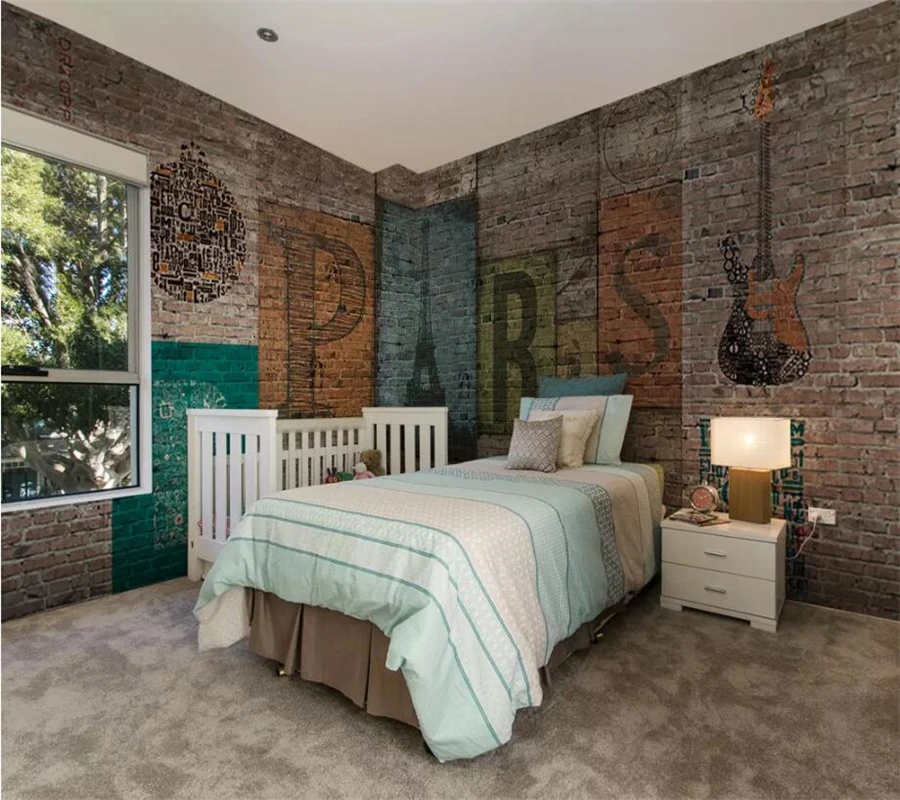 3D-обои wellyu в современном минималистичном ретро-стиле абстрактные обои с