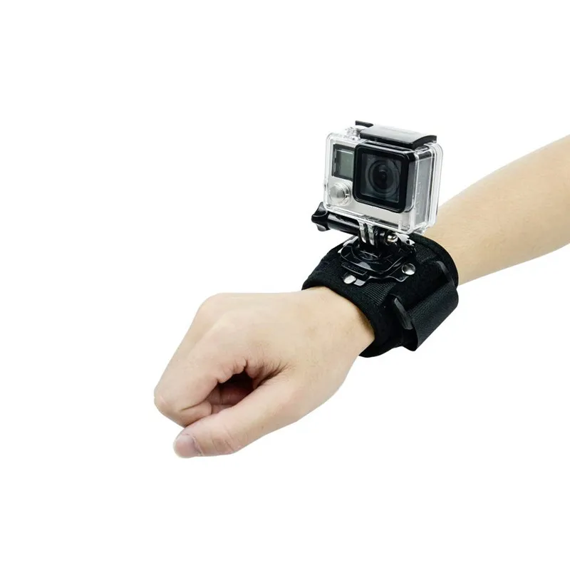 Action Camera Access Вращающийся на 360 градусов ремешок на запястье держатель для GoPro Hero 1 2 3 3+ 4 5/6 аксессуары для экшн-камеры крепление для велоспорта - Цвет: Action Camera Access