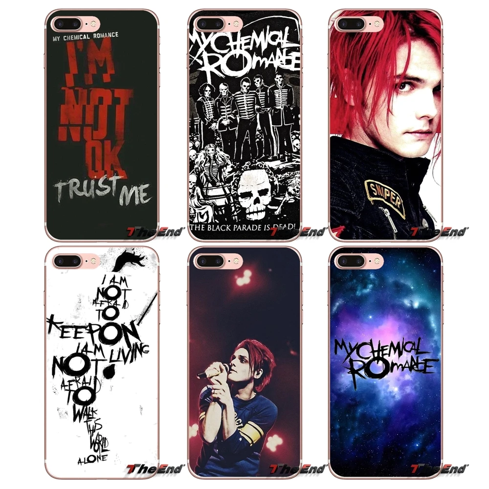 Чехол для Huawei Honor 7X V10 6C V9 6A Play 9 Mate 10 Pro Y7 Y5 P8 P10 Lite Plus GR5 2017 Gerard Way My Chemical Romance MCR