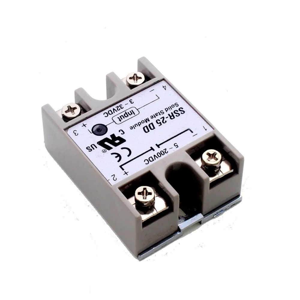 Ssr-25dd на самом деле 3-32 Dc до 5-60 Dc Ssr 25dd мягкий пусковой электромагнитный контакт релейный модуль твердотельное реле