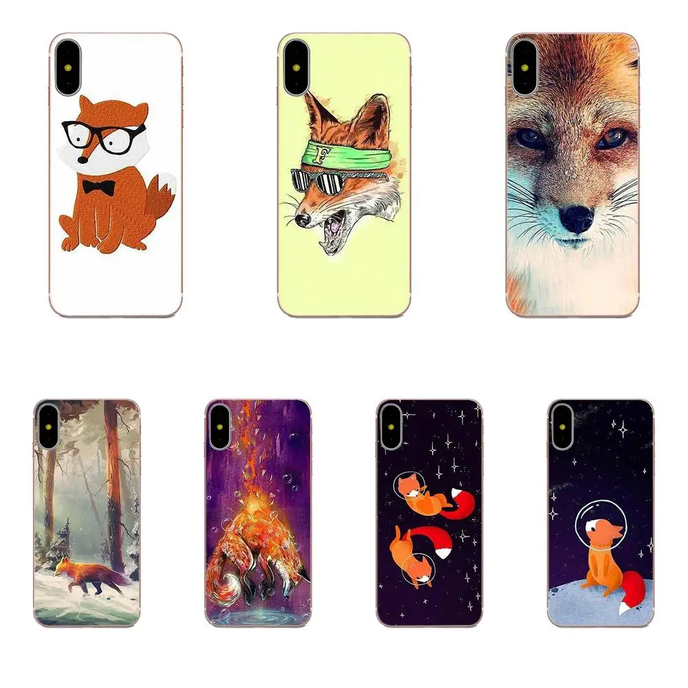 Мягкий Quinn телефон Mr очки Лиса для Galaxy J1 J2 J3 J330 J4 J5 J6 J7 J730 J8 2015 2016 2017 2018 mini