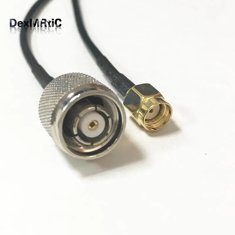 WIFI антенный адаптер RP SMA штекер переключатель TNC мужской кабель pigtail RG174 20 см