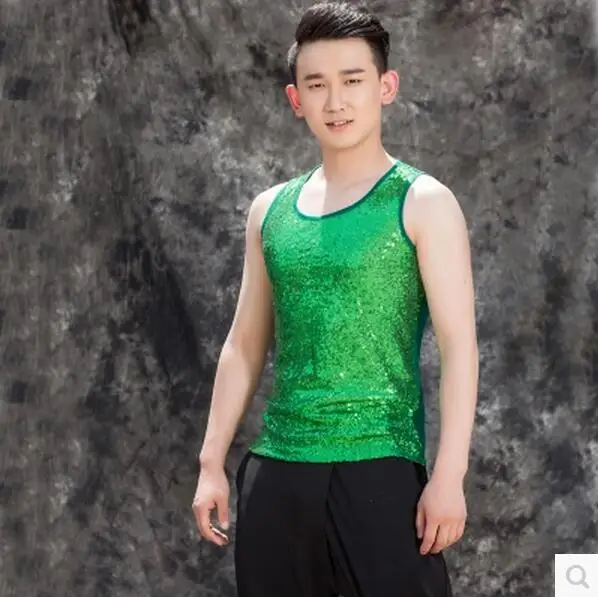 Новинка 2017 Мужская одежда для ночного клуба модный жилет с блестками DJ DS плюс