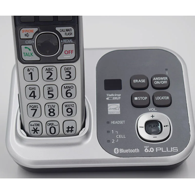 3 телефона 1 9 ГГц цифровой беспроводной телефон DECT 6 0 ссылка на сотовый через Bluetooth