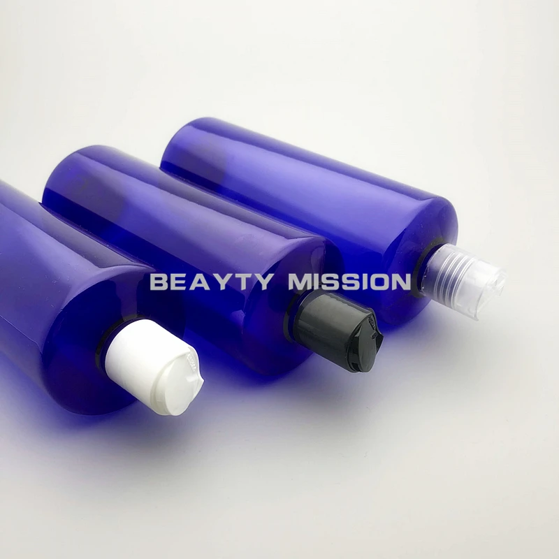 Beauty Mission Blue 500 мл 12 шт./лот дисковая бутылка с винтовой крышкой пластиковый