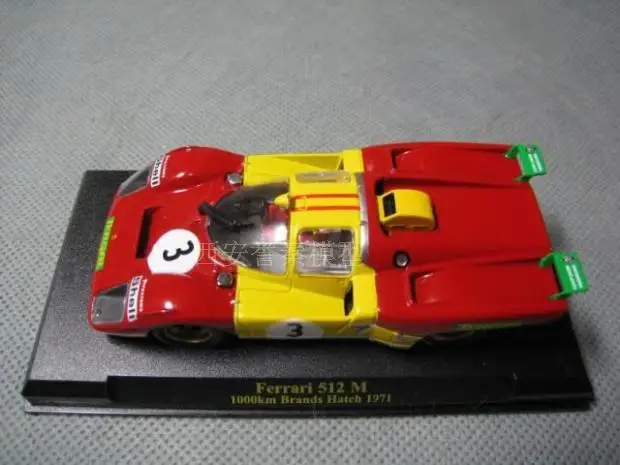 I XO 1:43 FERRA RI 512 М сплав модель автомобиля литая под давлением металлические игрушки подарок на день рождения для детей мальчиков