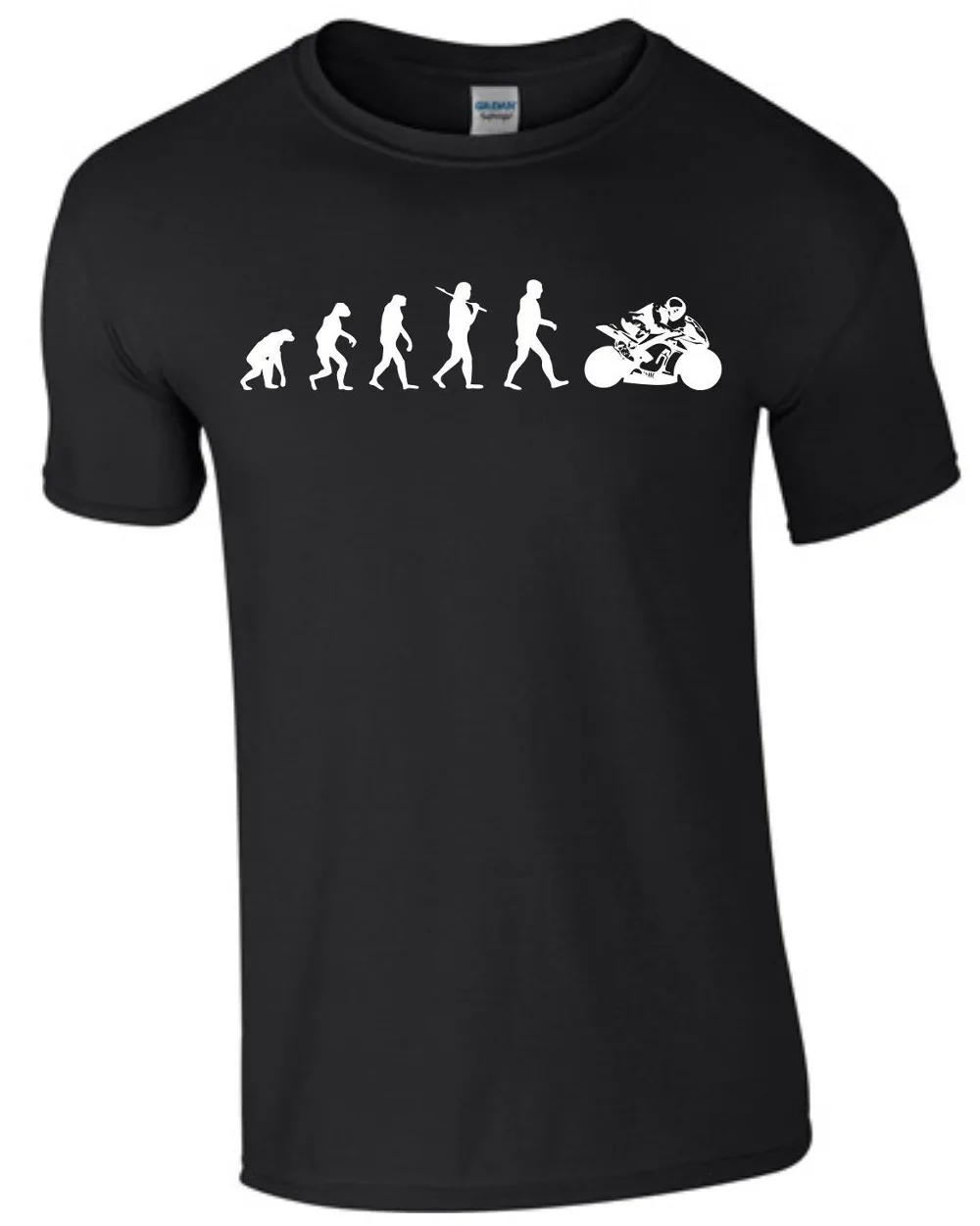 

Hot Sell 2019 Fashion Motorcycle Evolution Rider T-Shirt Mens Shirt Men Cycler Biker T Shirts Short Sleeve
