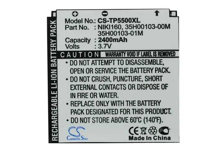 Аккумулятор Cameron Sino 2200mAh для O2 XDA Star T Mobile MDA Touch Plus|battery for|2200mah batterycameron sino |